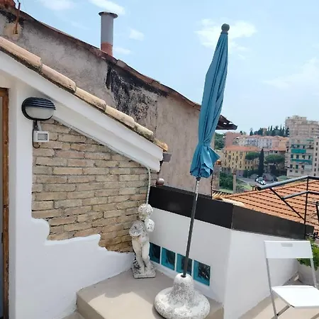 Διαμέρισμα Attico Romantico Con Terrazza - Palm Street, 104 - Free Wifi Σαν Ρέμο