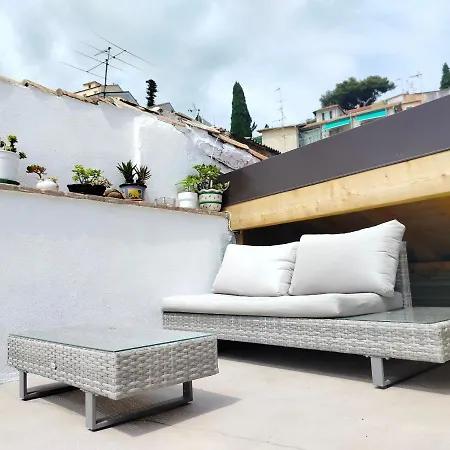 Attico Romantico Con Terrazza - Palm Street, 104 - Free Wifi * Σαν Ρέμο