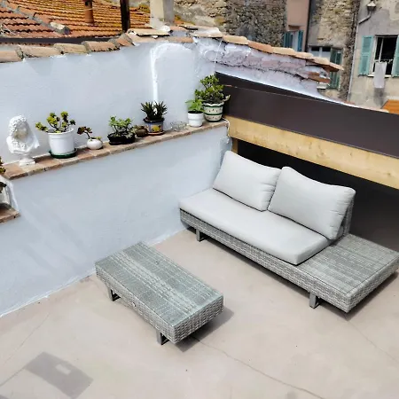 Attico Romantico Con Terrazza - Palm Street, 104 - Free Wifi * Sanremo